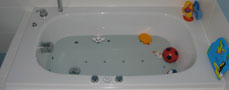 Children´s home Kladno - hydro-massage bathtub Klasik