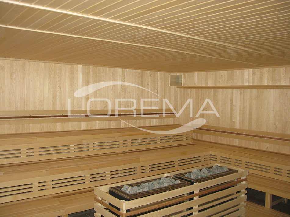 Finská sauna pro 50 osob