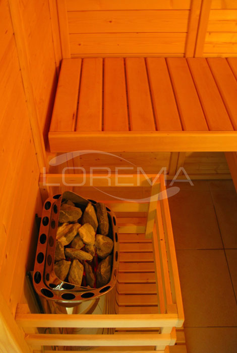 Finská sauna S-4 kamna