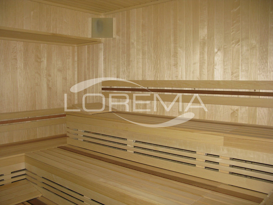 Finská sauna v provedení severský smrk